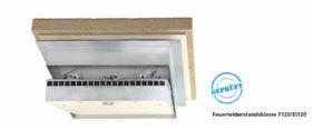 RUG Inspectieluik SecuTecna EI120 50mm GKF voor plafondmontage 300x300 mm