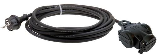 Rubber hangcontactblok 10m nwpk 3x2.5