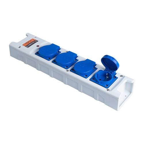 Contactblok 4v haaks zonder kabel