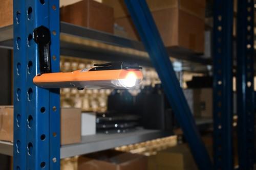 LED accu handlamp ALD 15 / mag / oranje