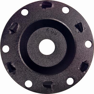 Diamantschijf PKD 100 mm EOF100.1 spits