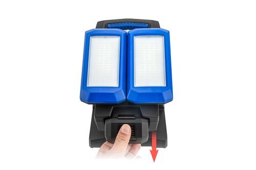 LED accu bouwlp Twin-Spot 4500