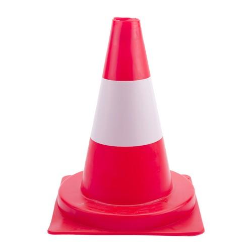 Pion oranje/wit 30cm - PVC