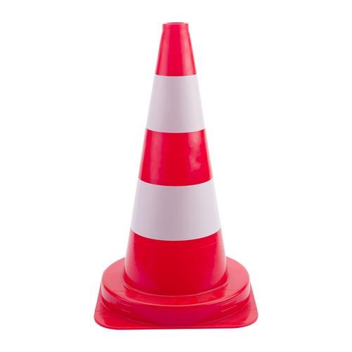 Pion oranje/wit 50cm - PVC