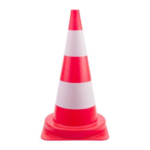 Pion oranje/wit 75cm - PVC