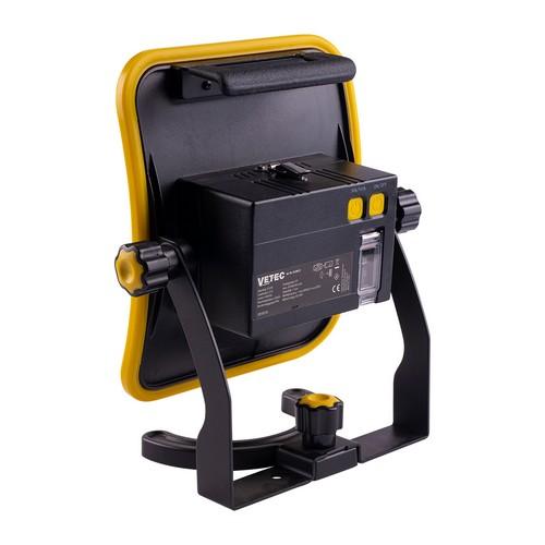 Vetec LED DUAL accu bouwlamp 25W