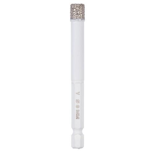 Veeneman Boorkroon Wax Hex 1/4 inch bit - diam. 8mm