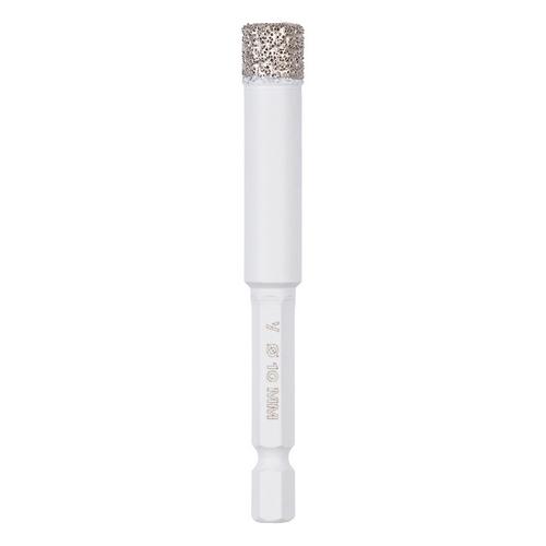 Veeneman Boorkroon Wax Hex 1/4 inch bit - diam. 10mm
