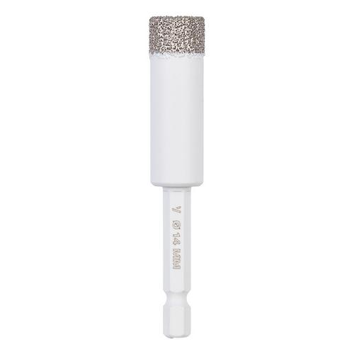 Veeneman Boorkroon Wax Hex 1/4 inch bit - diam. 14mm
