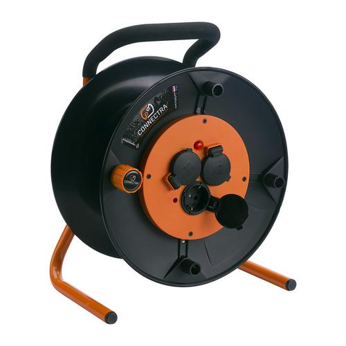 Connectra Kabelhaspel EXPERT-Basic zonder kabel ra