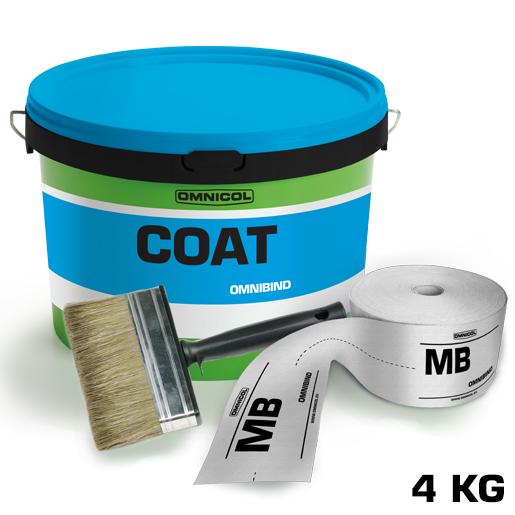 Omnicol WDS omnibind 4kg COAT, MB rol en blokkwast
