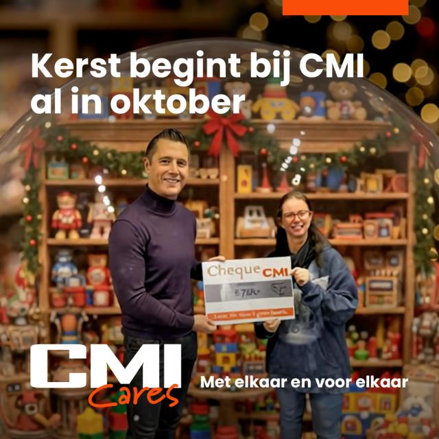 Kerst begint bij CMI al in oktober